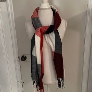 Aster June red, white, blue Women’s scarf